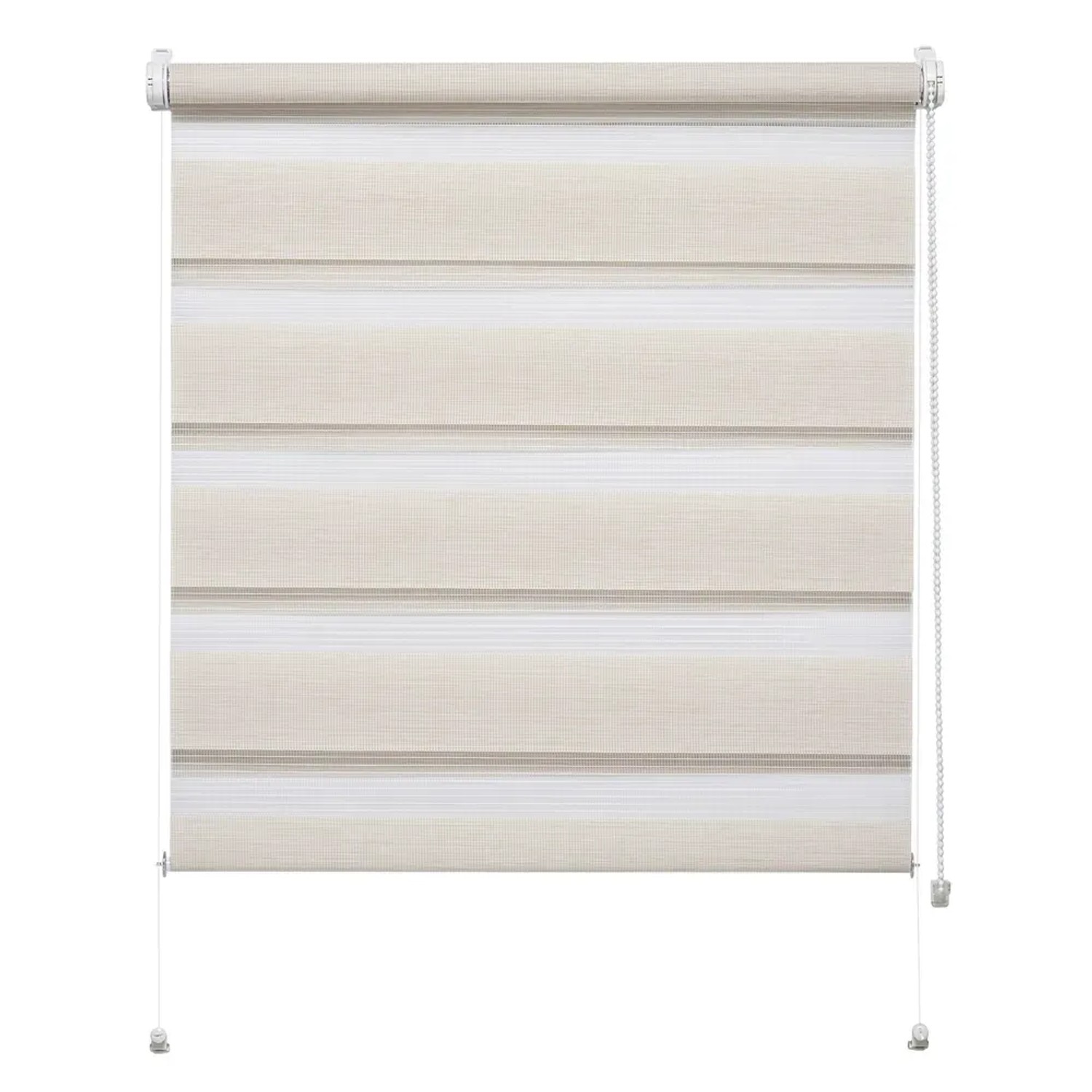 Mini roleta ZEBRA SILVALIN Dzień/Noc kremowa 35 cm x 150 cm