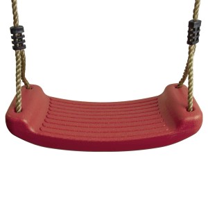 4IQ Siedzisko huśtawki regulowane bordowe 9 x 42 x 17 cm