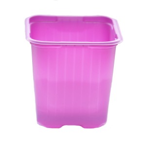 t.b.t. doniczka na zioła fioletowa, kwadratowa.