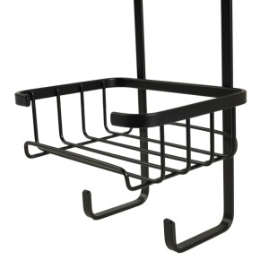 Sepio Półka Nova 3 półki zawieszane czarna 25x18x63,6