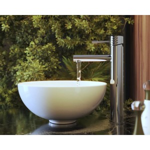 Granitan Bateria umywalkowa wysoka Glami chrom