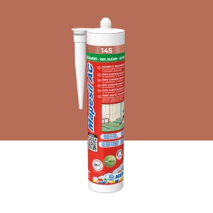 Kasetka silikonu Mapesil AC 145 do ceramiki i sanitariatów, kolor terakota.