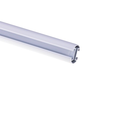 Szyna do karniszy CHICAGO 20 mm biała 160 cm