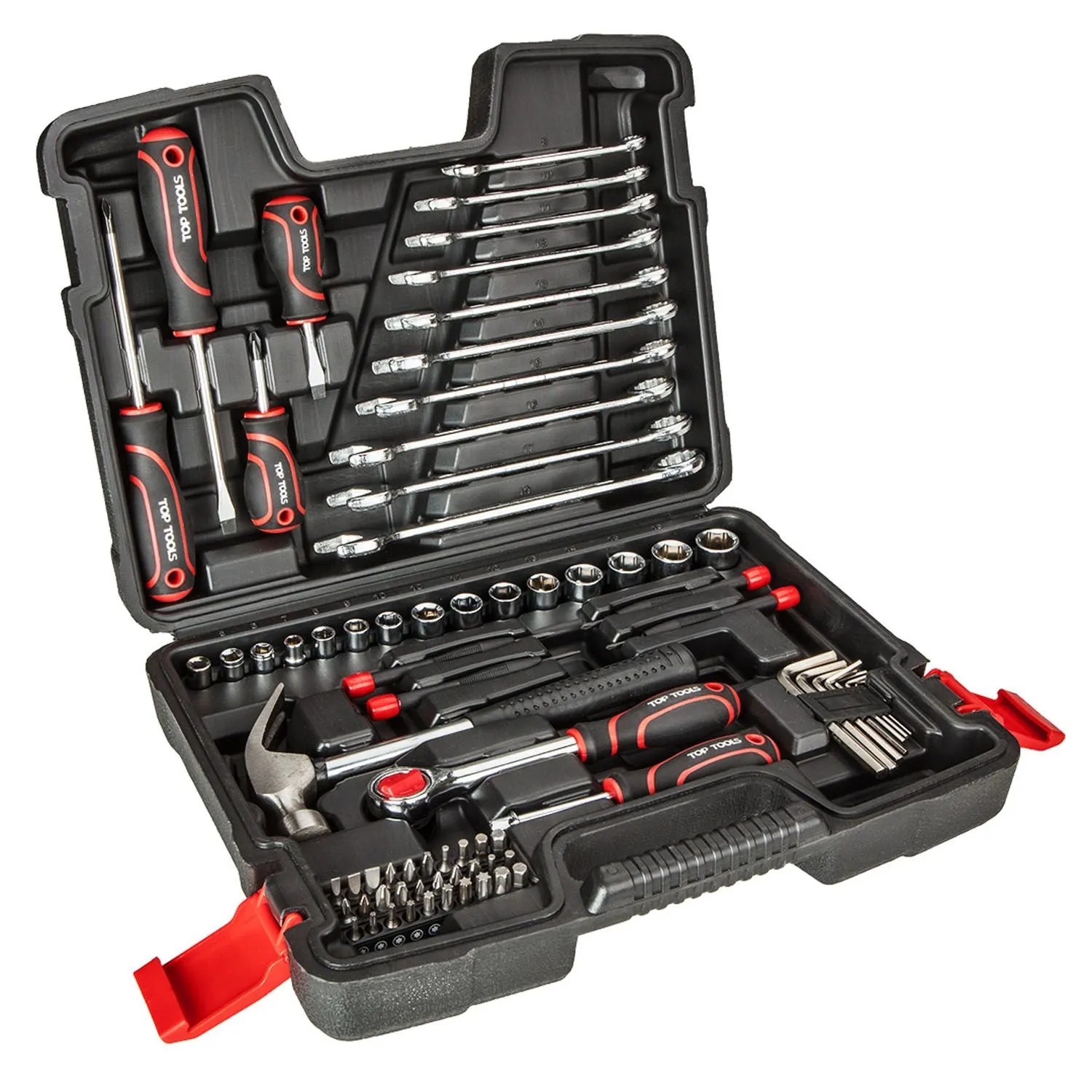 Top Tools Zestaw narzędziowy 1/4", 3/8" - 73 szt.