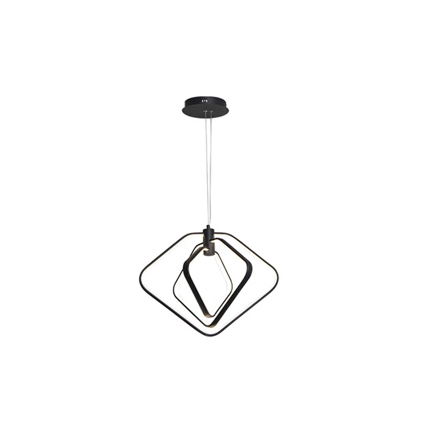 DPM Lampa wisząca LED MESTO 36W 4000K 1600lm czarna