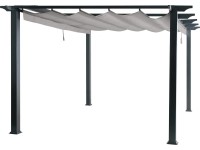 Pawilon ogrodowy VALLETON szary - 4,18 x 3,32 m