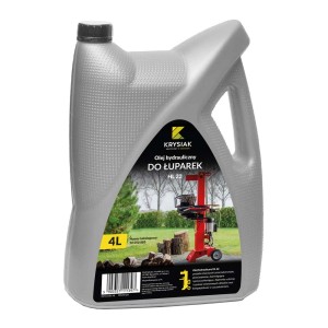 4L Olej hydrauliczny do łuparek, HL 22, Krysiak. Olej do łuparek.