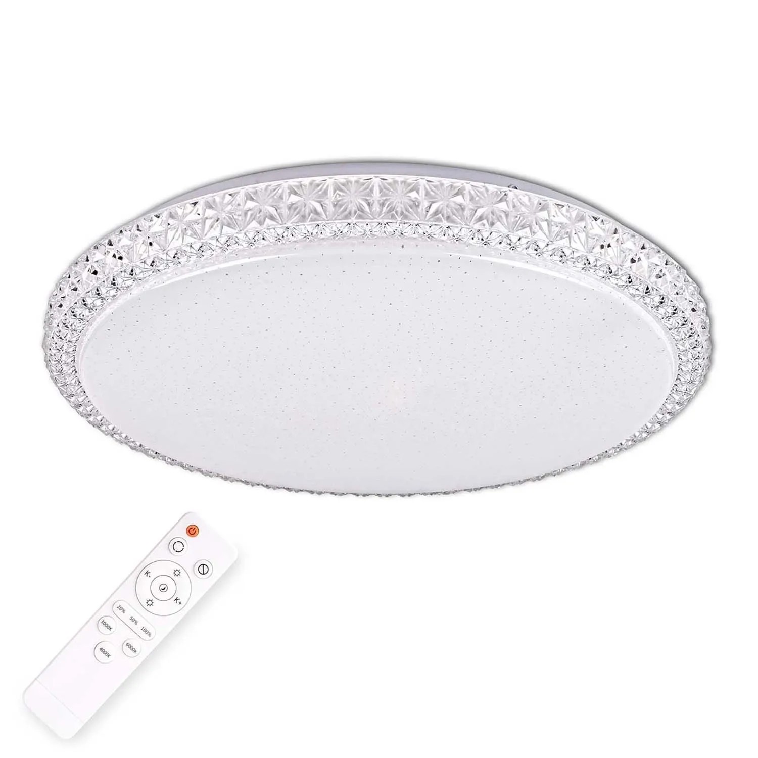 Goldlux Plafon LED IRINA z pilotem 68W 3000-6000K 7500lm IP44 śr. 50 cm