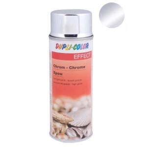 Dupli-Color Lakier w sprayu efekt chromu, puszka 150ml do gładkich powierzchni wewnątrz.