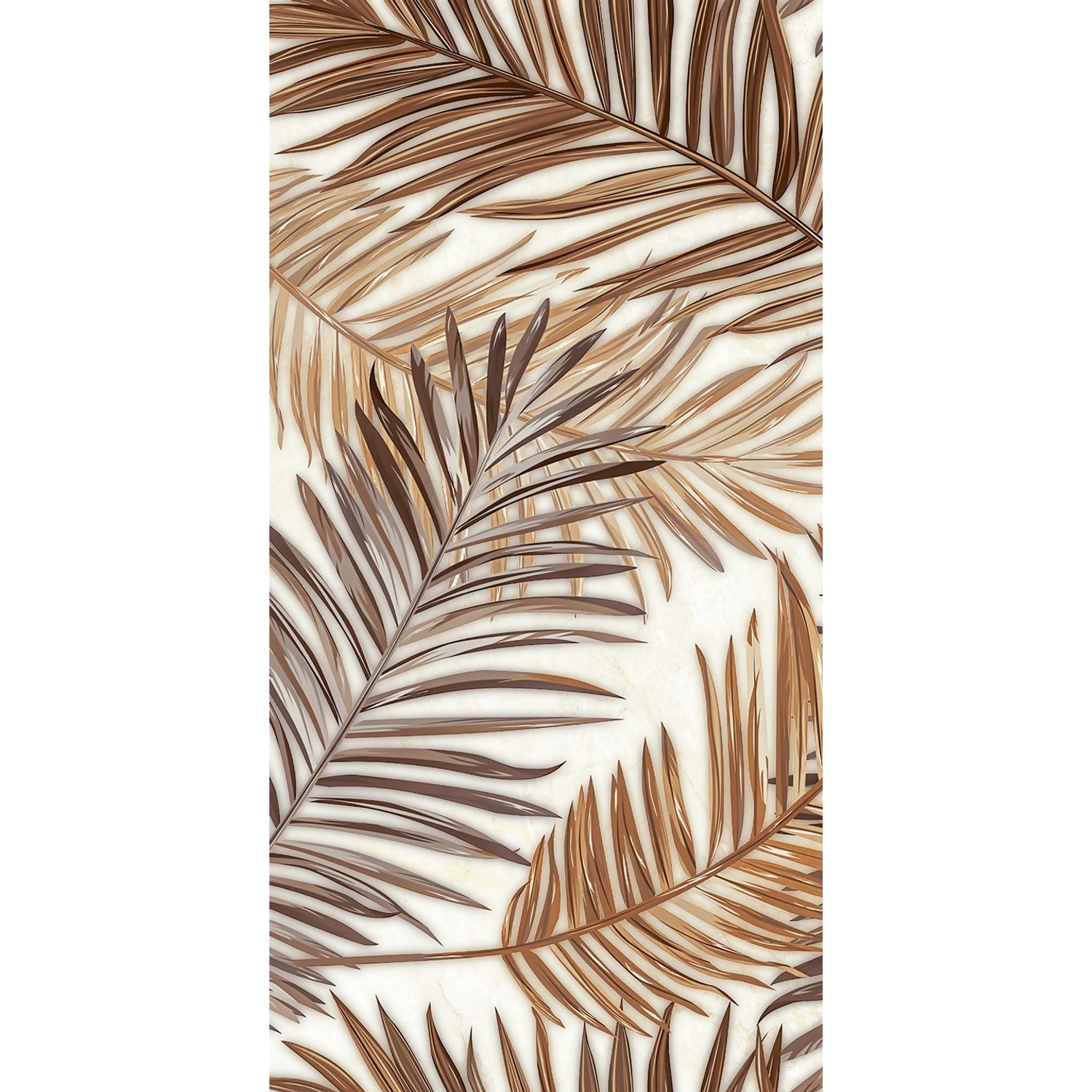 Dekor Odeon leaves 2-elementowy 61,8 x 60,8 cm