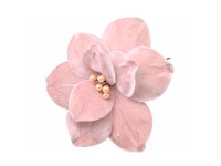 Magnolia na piku welurowa różowa - 21 cm