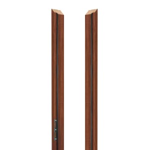 Ościeżnice drzwiowe t.b.t. w kolorze drewna do drzwi wewnętrznych.