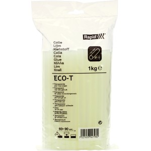 Opakowanie transparentnych wkładów kleju na gorąco Rapid Universal, średnica 12 mm, 1 kg.