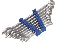 LUX Zestaw kluczy płasko-oczkowych 8-częściowy 8 mm - 19 mm LUX Zestaw kluczy płasko-oczkowych 8-częściowy 8 mm - 19 mm