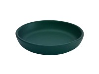 Ceramik Podstawka gładka zielona 17cm