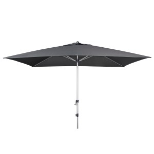 Parasol Doppler Expert, 200x300 cm, antracytowy, z funkcją pochylania dla elastycznej ochrony przed słońcem.