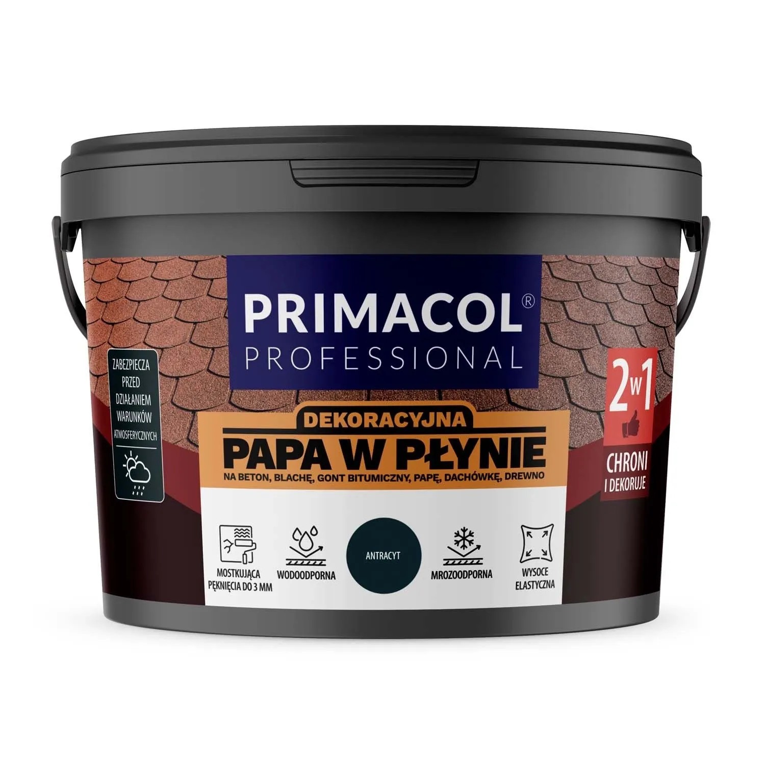 Primacol Papa w płynie antracytowa 6 kg