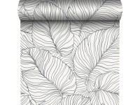 Tapeta winylowa na flizelinie SARA biała