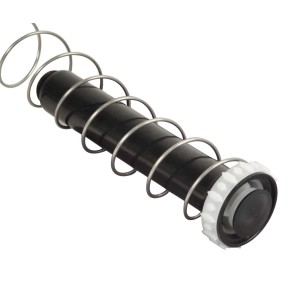 t.b.t. do zraszaczy, czarny cylinder ze sprężyną.