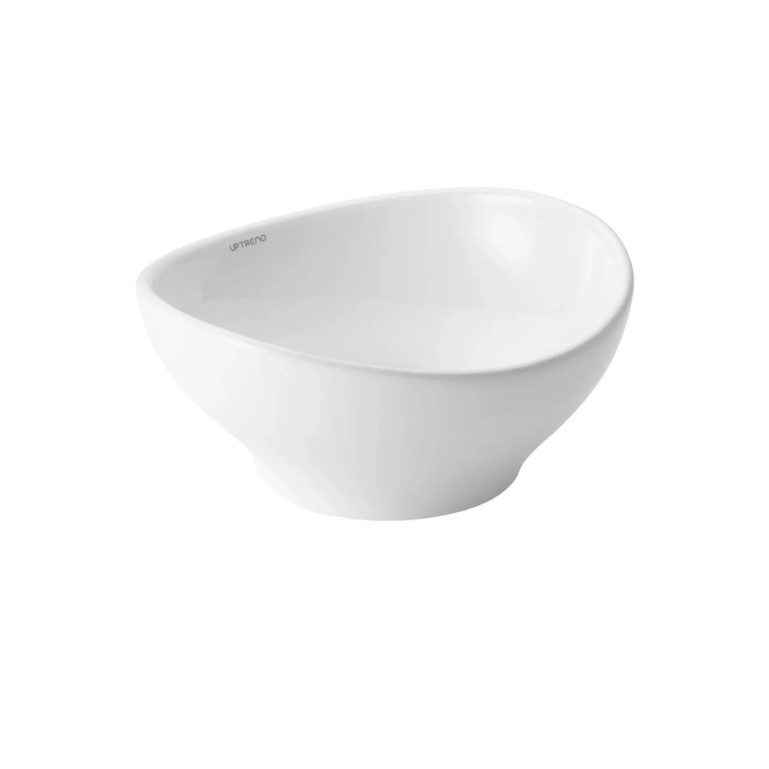 Umywalka nablatowa Smoll biały połysk 28,5x27x14