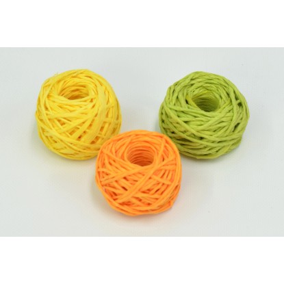 Sznurek papierowy na szpuli różne kolory o długości 15m