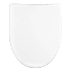 Deska WC Eko Plus biała wolnoopadająca 45x37x5