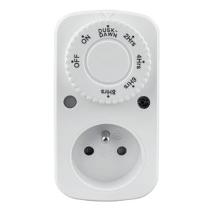 DPM Programator czasowy analogowy z czujnikiem zmierzchu