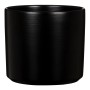 Scheurich osłonka Monaco, Night Black, Ø 21 cm, cylindryczny kształt.