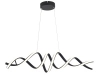 Reality Lampa wisząca LED Quoto 40W 3000/3500/4000K 3200lm czarny mat