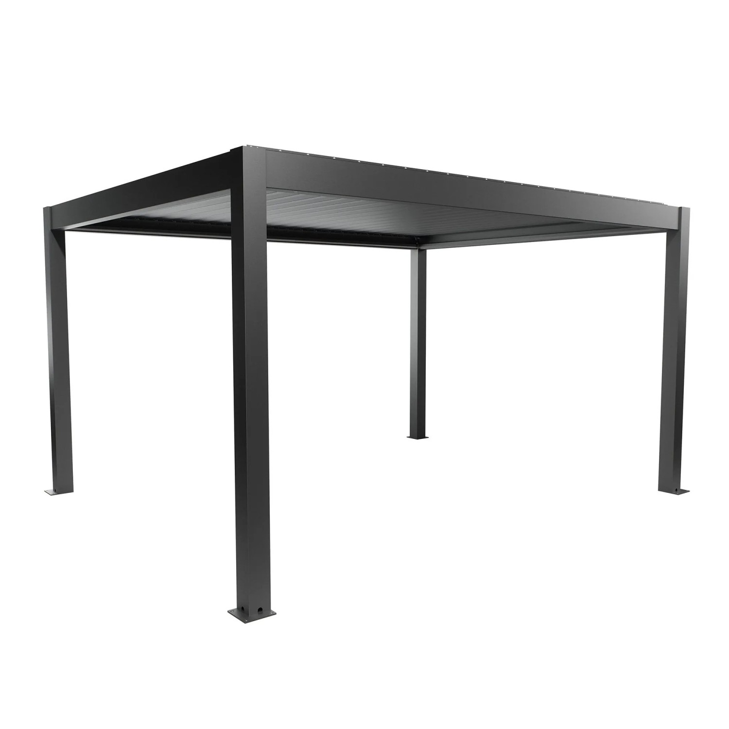 Biohort Pergola 4,5 m x 3,5 m ciemnoszara metaliczna