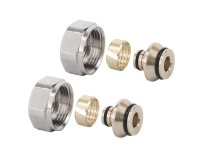 Hydroland Złączka do rur 3/4x16 2 sztuki 3/4x16 Hydroland Złączka do rur 3/4x16 2 sztuki 3/4x16