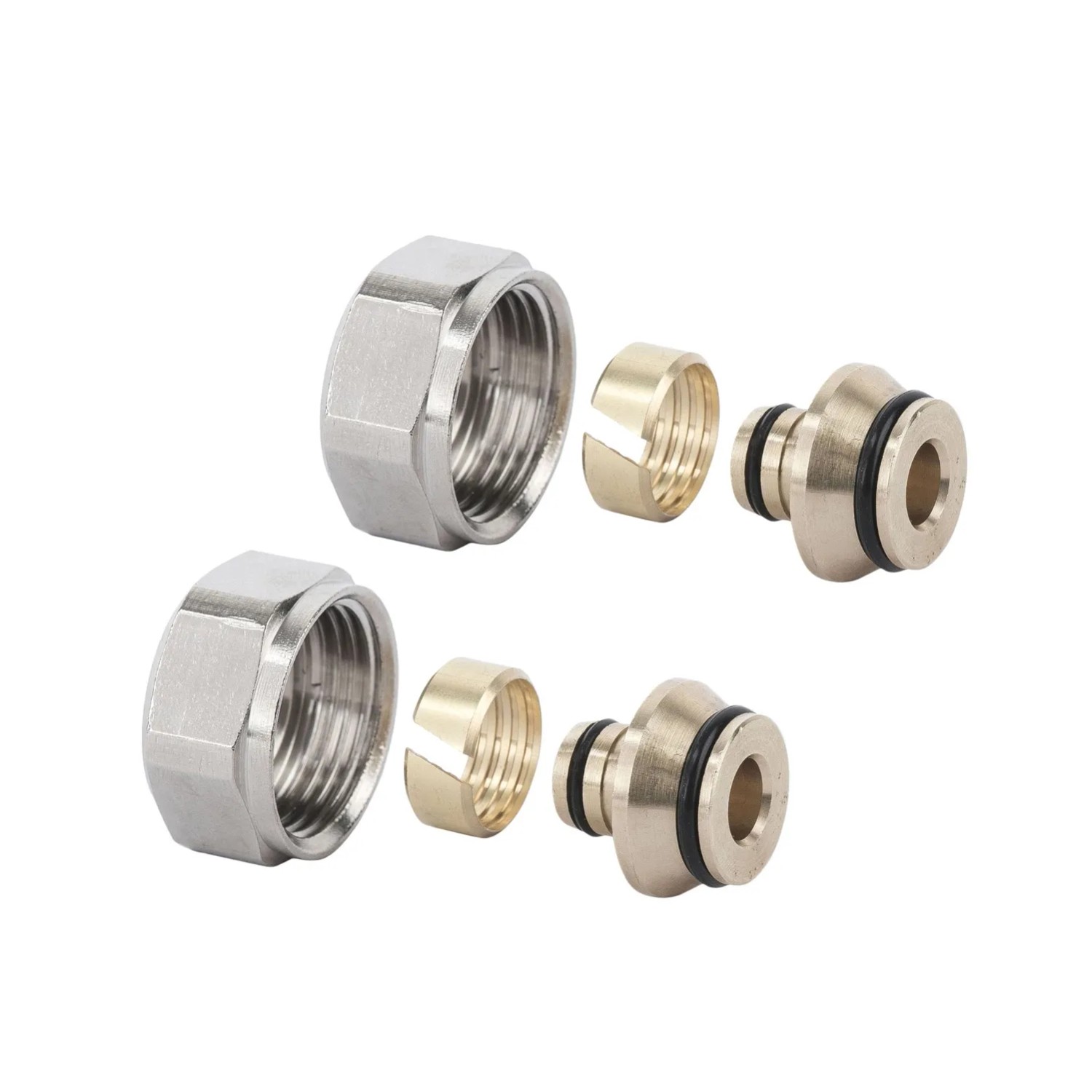 Hydroland Złączka do rur 3/4x16 2 sztuki 3/4x16