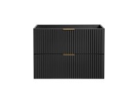 Szafka pod umywalkę Adel 80 cm czarna