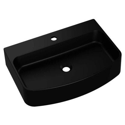 Axis Umywalka MOLAT 60 nablatowa granitowa czarna