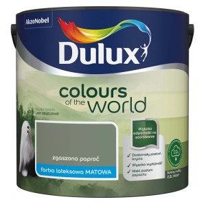 Farba Dulux Kolory Świata zgaszona paproć 2,5 l