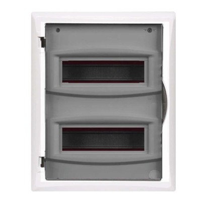 Elektro-Plast Rozdzielnia Economic podtynkowa 2x12 szybka dymna