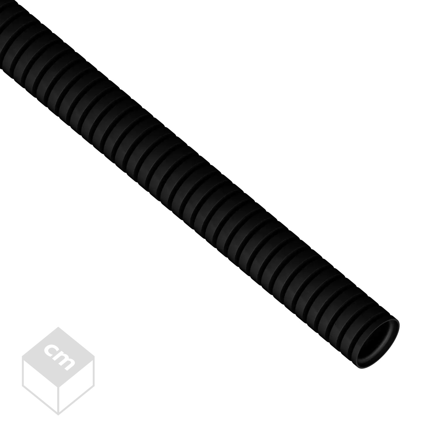 Peszel RKGLF półprzezroczysty czarny 25m średnica 12mm