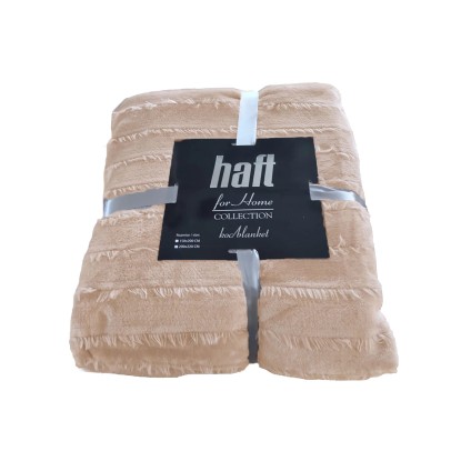 Koc Pedro 150 x 200 cm kremowy