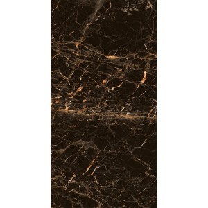 Gres szkliwiony polerowany Golden Black 60 × 120 cm
