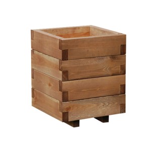 Werth-Holz Doniczka olcha 1 wkład - 31x31x40 cm