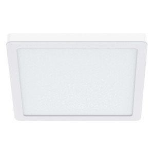 Kwadratowa, biała lampa sufitowa LED Plafony.