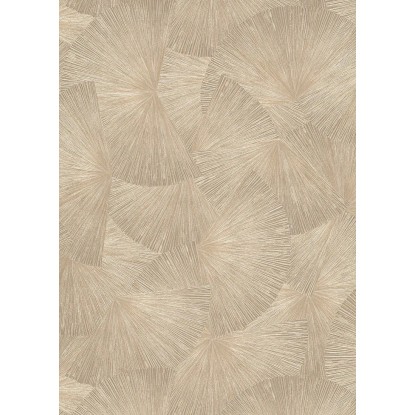 Tapeta winylowa na flizelinie WACHLARZE złote