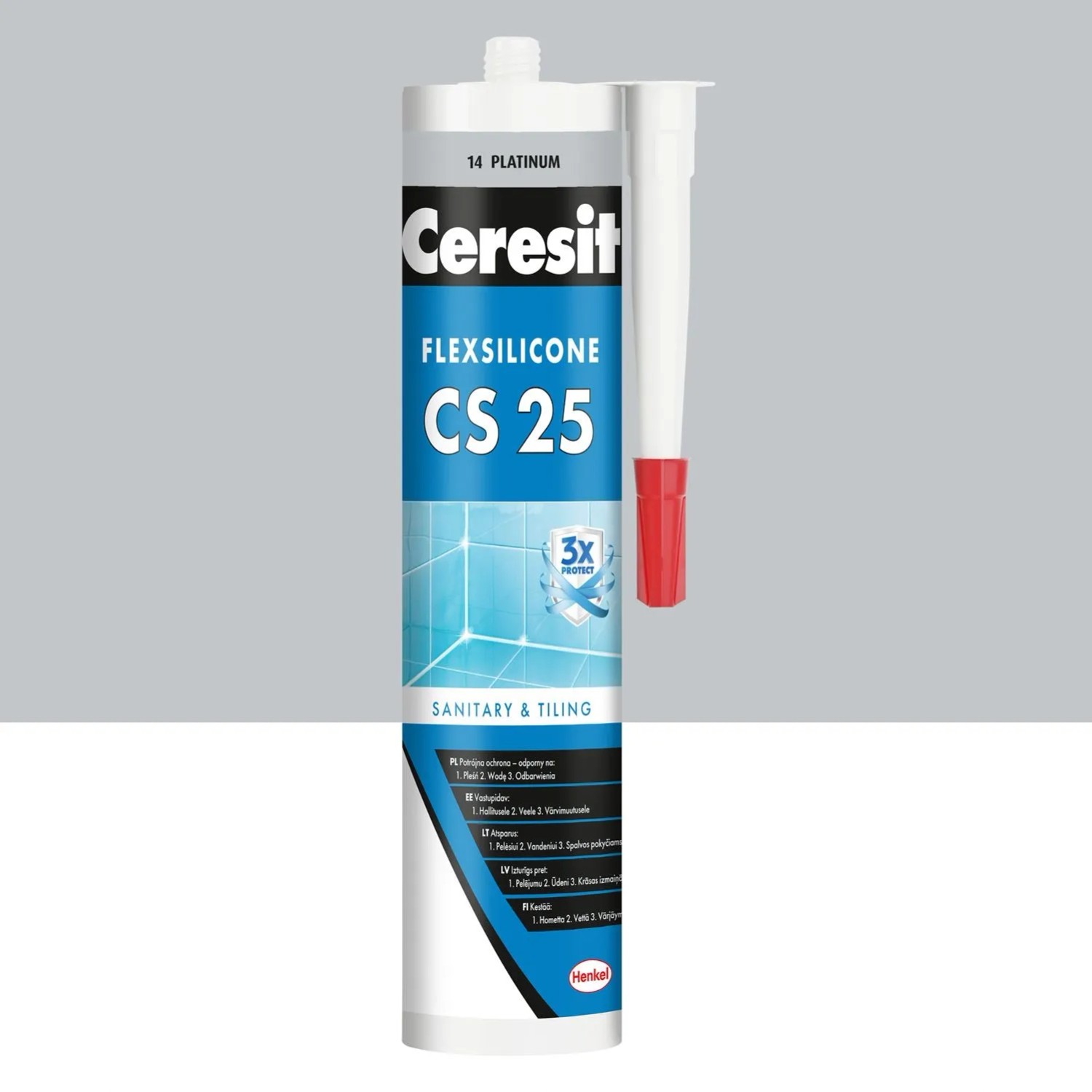 Cersit Silikon sanitarny CS25 platinum 280 ml