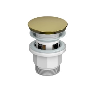 Valvex Korek umywalkowa 5/4'' klik-klak złoty mat