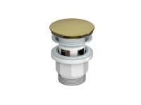 Valvex Korek umywalkowa 5/4'' klik-klak złoty mat