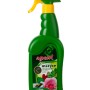Agrecol Karate Spray na mszyce i tarczniki. Zielona butelka z rozpylaczem i żółtymi akcentami.