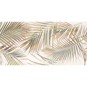 Dekoracyjny wzór liści palmowych do dekorów i listew.
