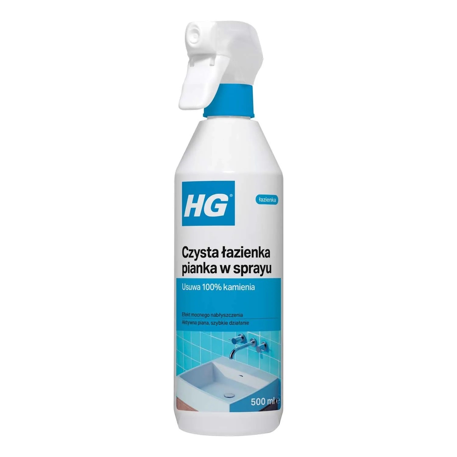 Hg Pianka Czysta Łazienka 500 ml