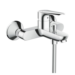 Hansgrohe Logis E natynkowa bateria wannowa, chrom. Jednouchwytowa bateria do wanny.