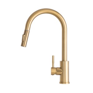 Granitan Bateria kuchenna z wyciąganą wylewką Loseto gold